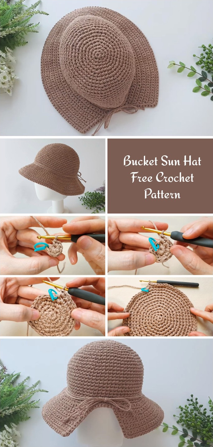 Free Bucket Hat Crochet Pattern