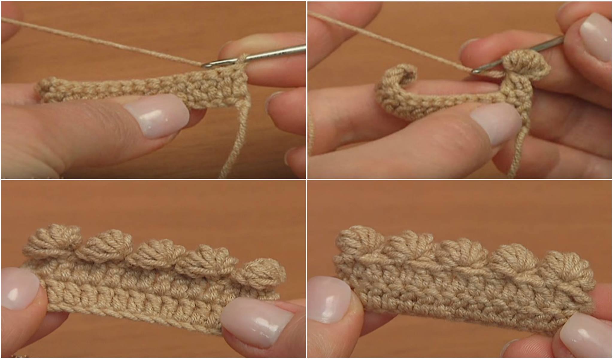 Bobble Picot Easy Crochet Tutorial