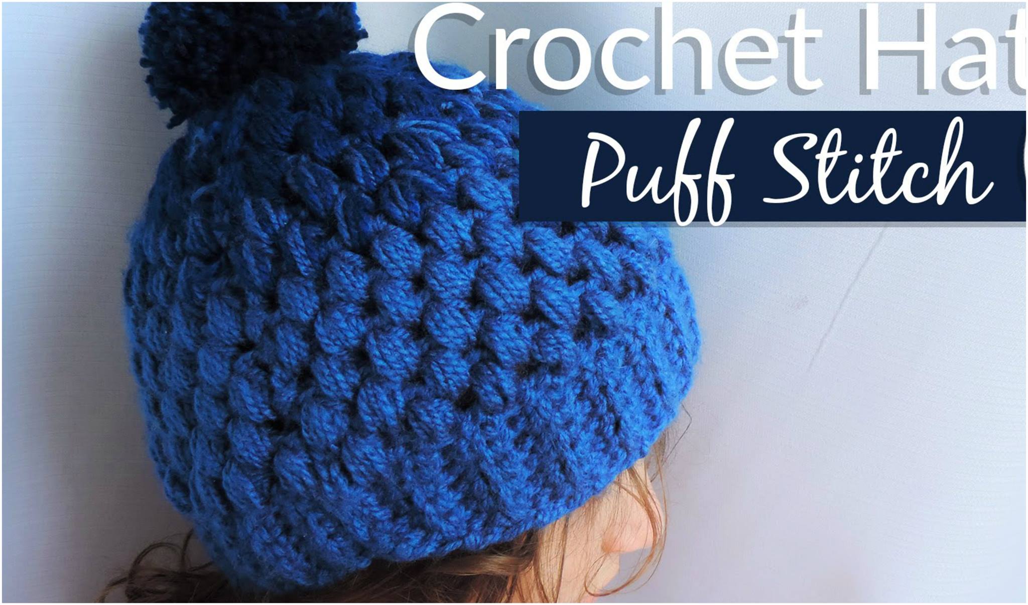 Puff Stitch Gradient Hat Free Crochet Pattern - Yarn & Hooks