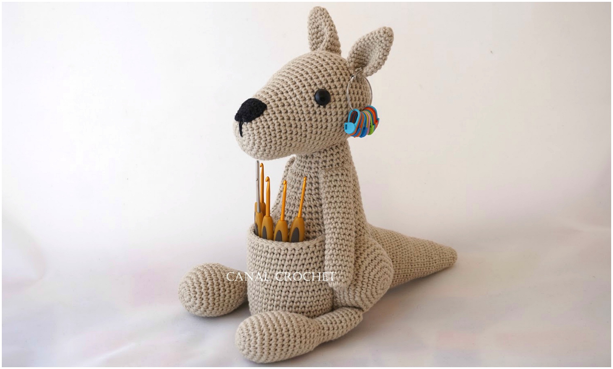 Kangaroo Amigurumi Crochet Tutorial