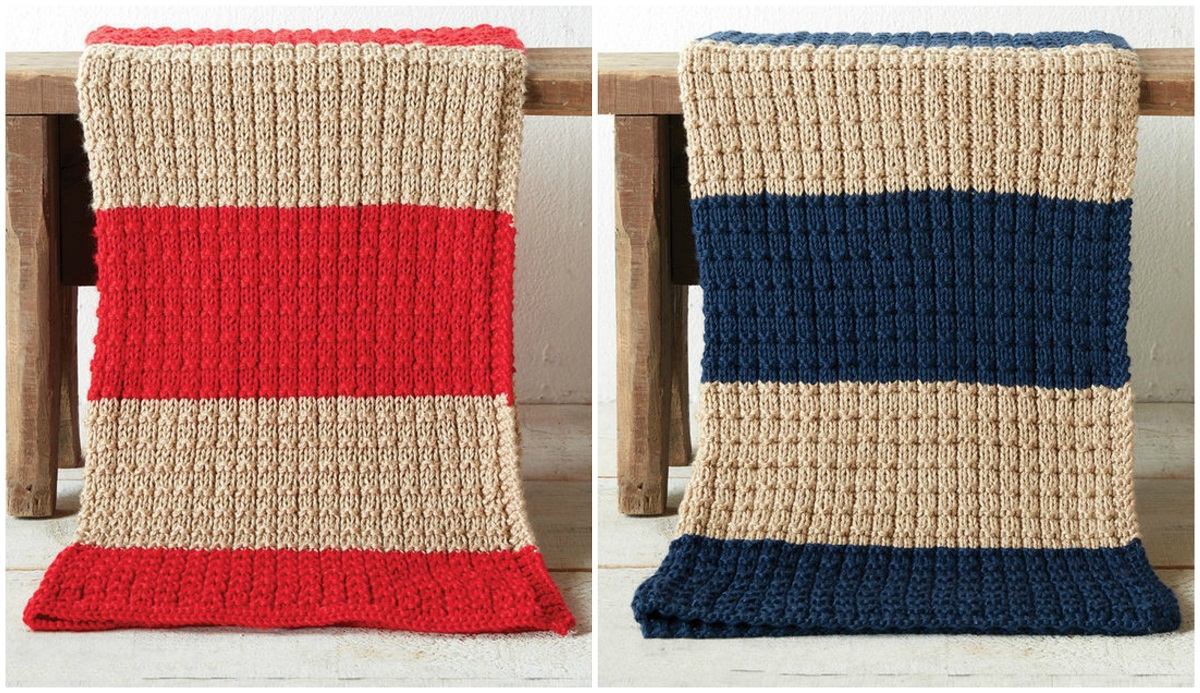 Easy Breezy Blanket Free Knitting Pattern
