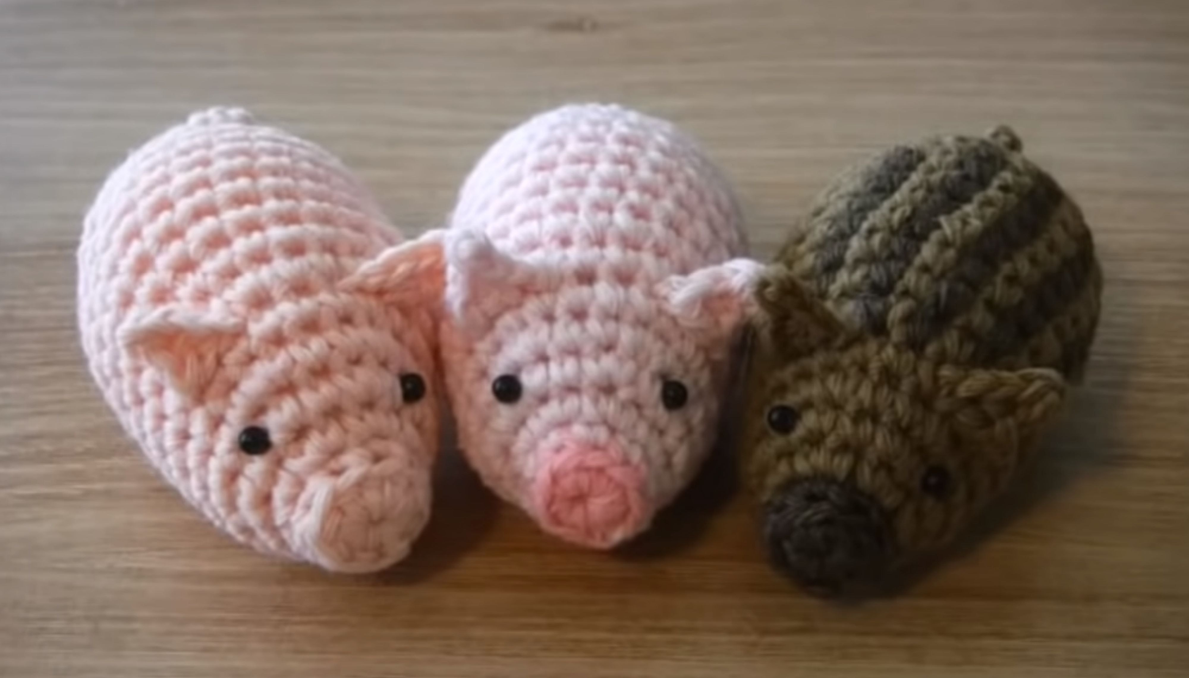 Pig Amigurumi Crochet Tutorial