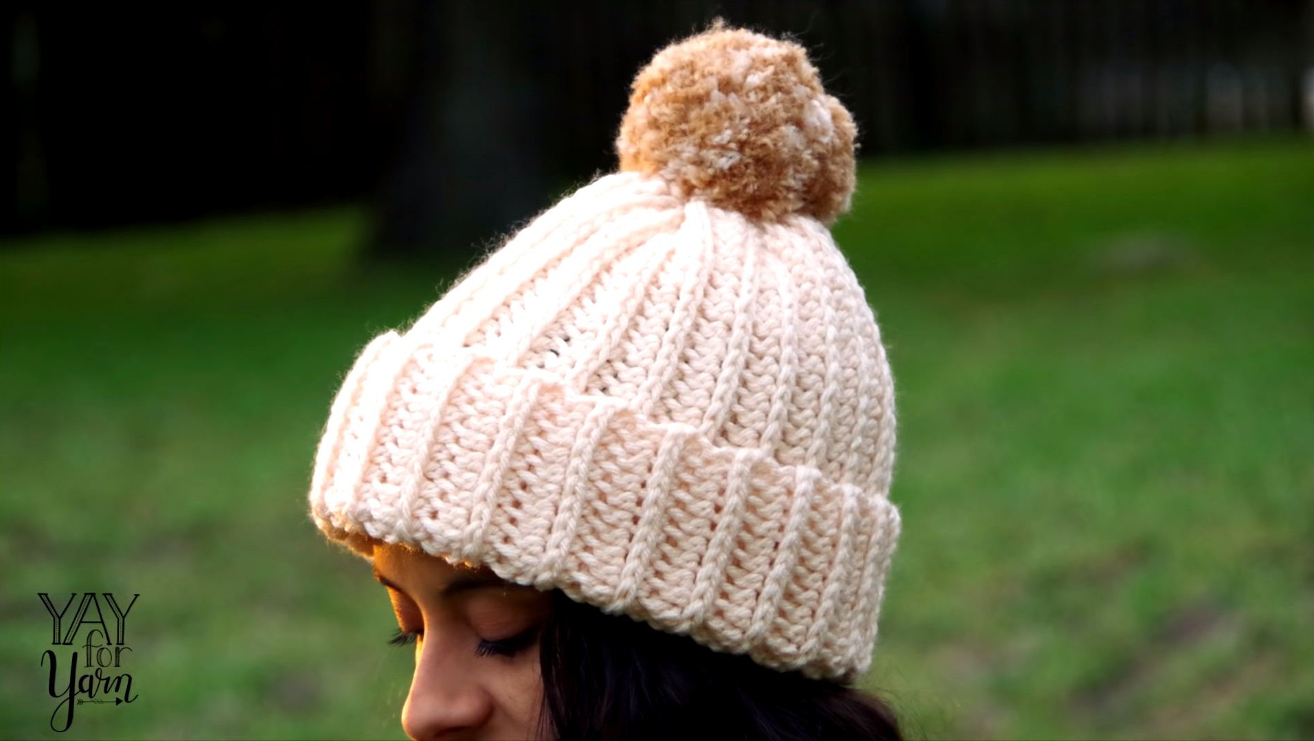 Beautiful Crochet Hat For Beginners