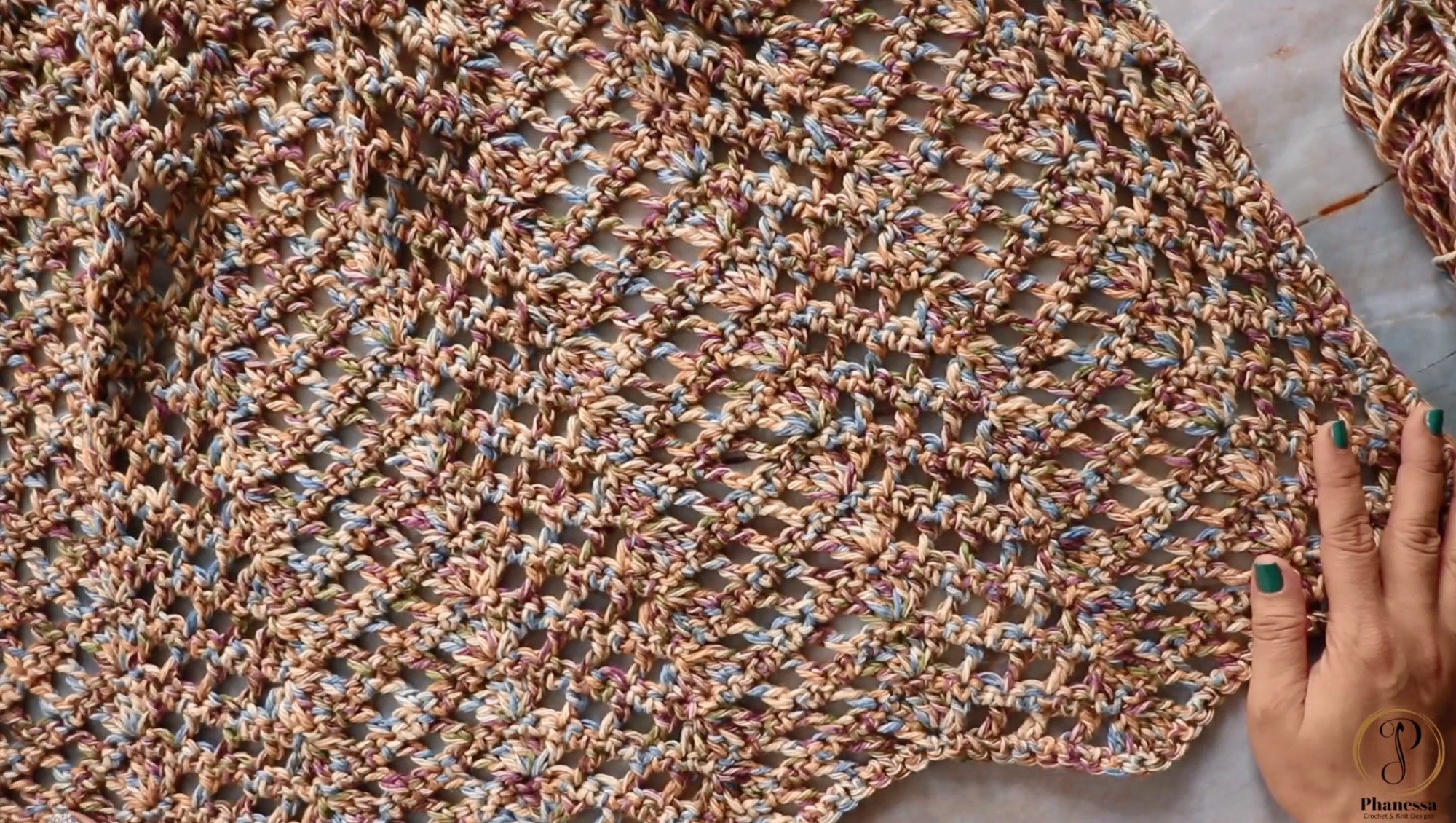 How To Crochet Openwork Ripple Stitch