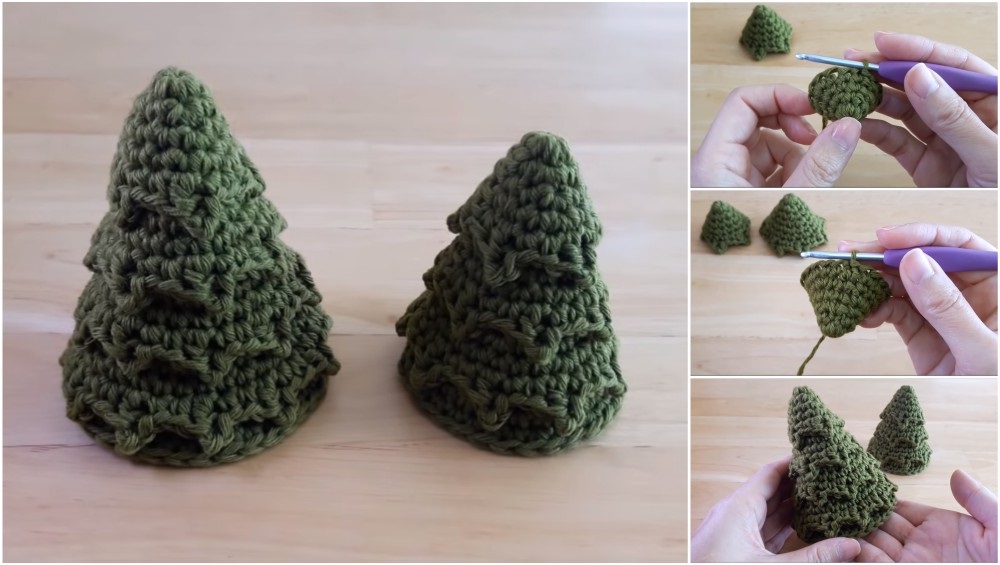 Crochet Christmas Tree Tutorial