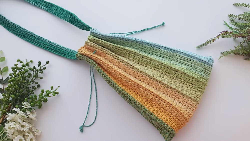 Wrinkle Bag Free Crochet Pattern