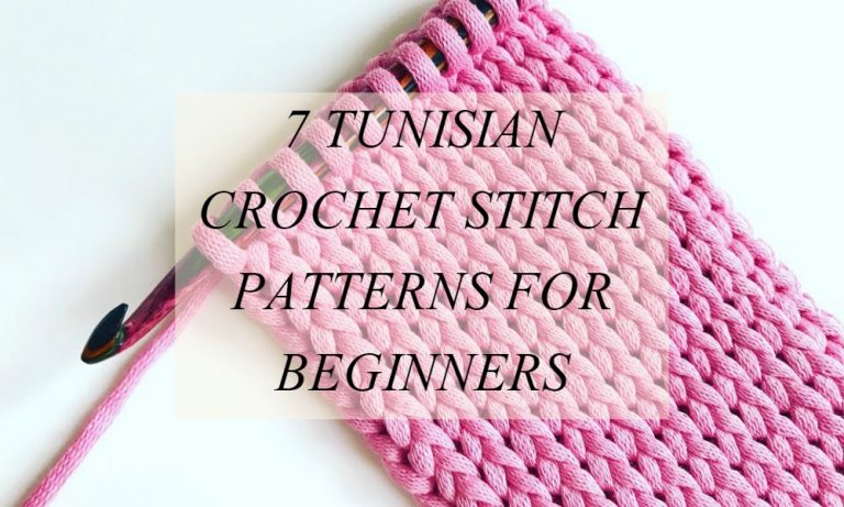 Easy Tunisian Crochet Patterns