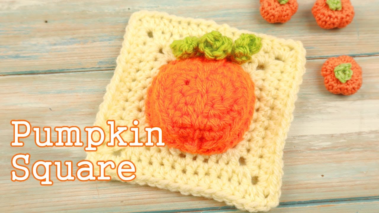Pumpkin Granny Square – Crochet For Halloween