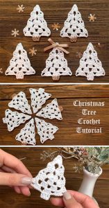 Crochet Christmas Tree Ornament Pattern For Beginners