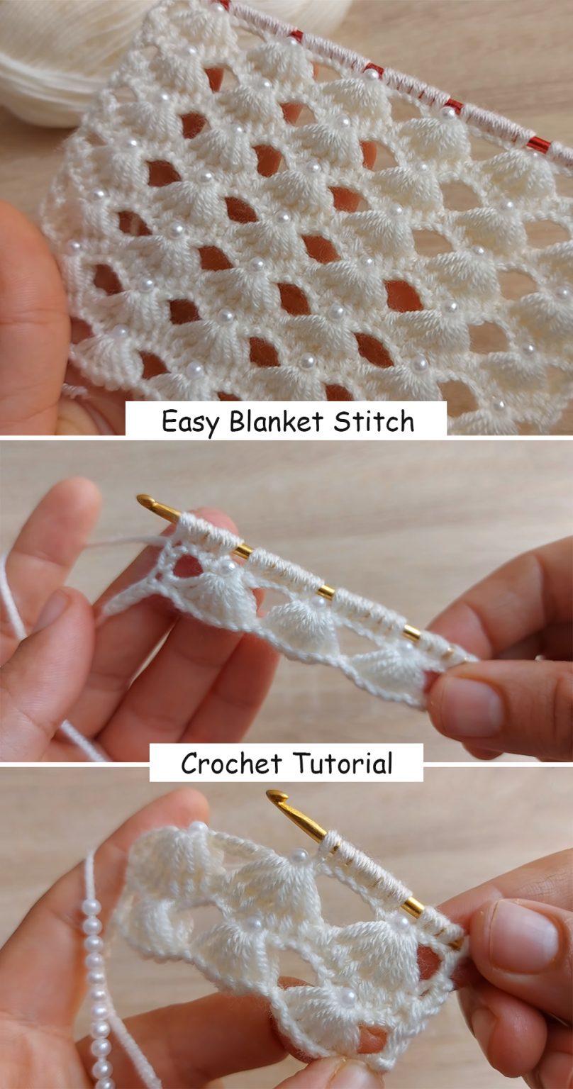 Easy Crochet Blanket Stitch Patterns For Beginners