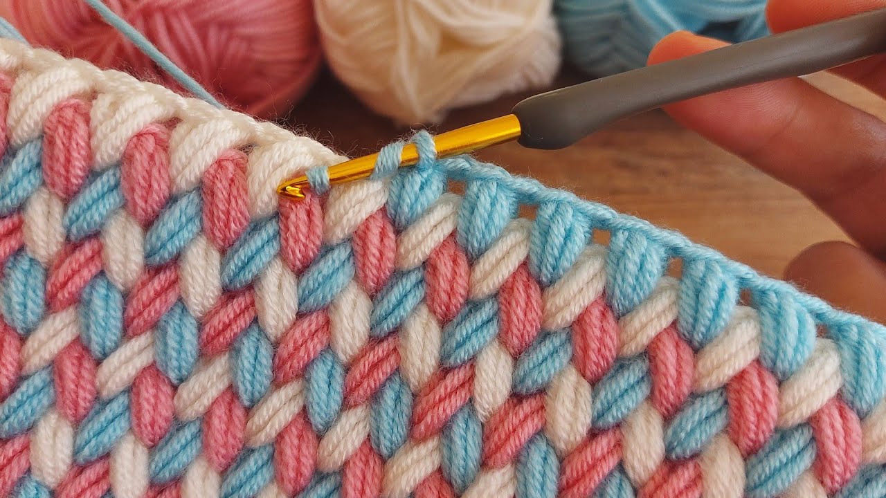 How To Crochet Zigzag Spike Stitch