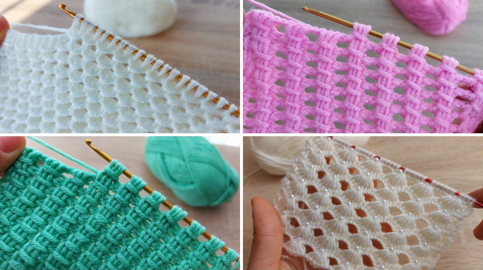 Easy Crochet Blanket Stitch Patterns For Beginners